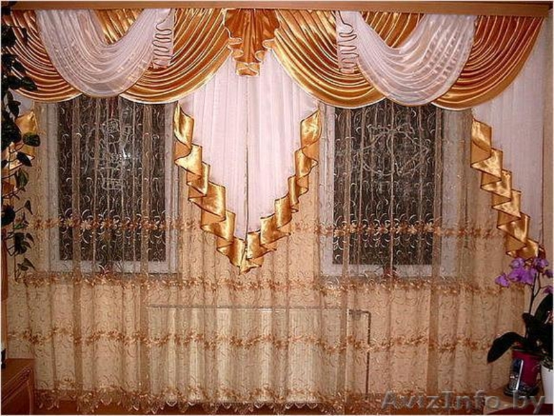 Тюль, шторы, ламбрекены, покрывала - Изображение #4, Объявление #497876