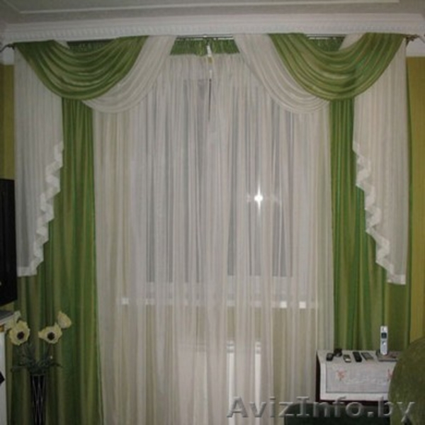 Тюль, шторы, ламбрекены, покрывала - Изображение #3, Объявление #497876