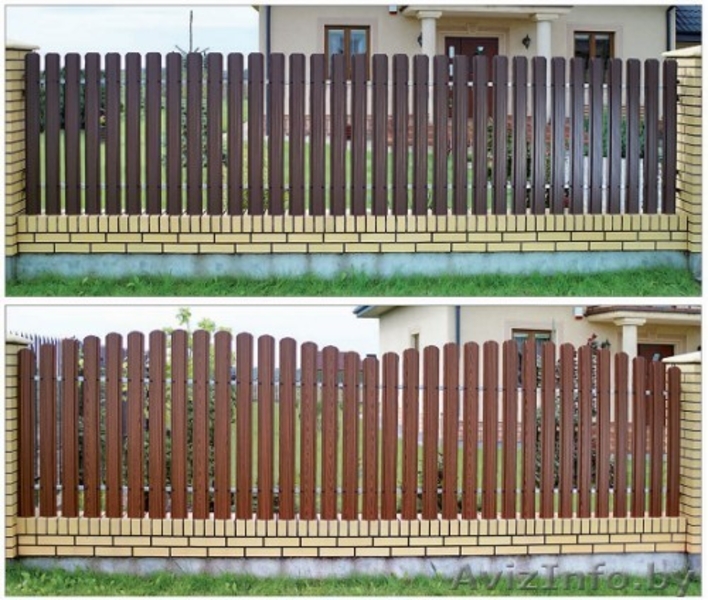 Ограждение из металлического штакетника - Изображение #3, Объявление #647246