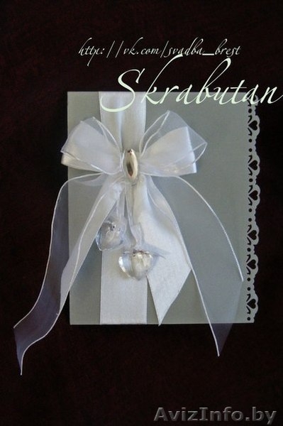 Свадебные бокалы, приглашения, бонбоньерки. - Изображение #4, Объявление #749918