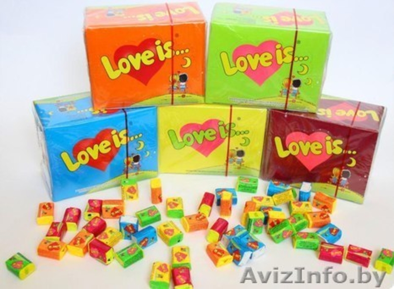 Жвачки LOVE IS в Бресте - Изображение #4, Объявление #765169