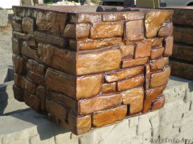 забор исскуство из бетона - Изображение #1, Объявление #799224