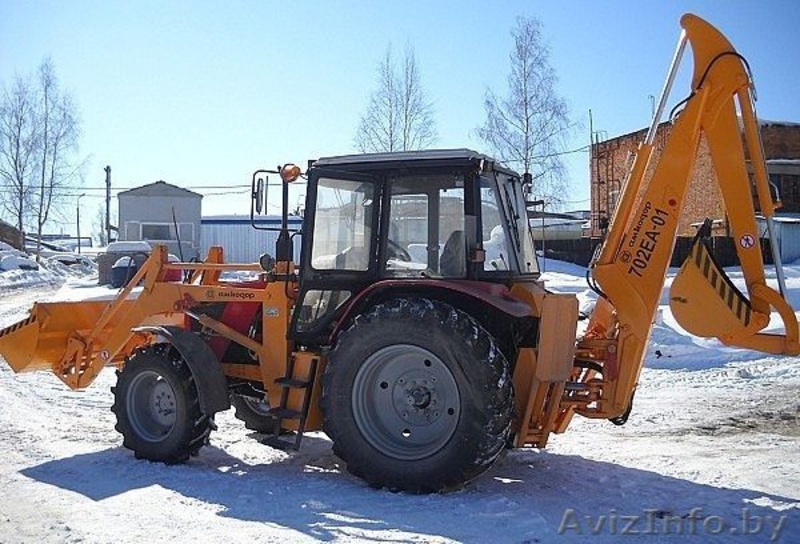 Экскаватор-погрузчик АМКОДОР 702ЕА-01 на базе шасси Беларусь-МТ392П - Изображение #1, Объявление #793167