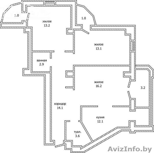 3-комнатная квартира в новом спальном районе города Бреста - Изображение #3, Объявление #873352