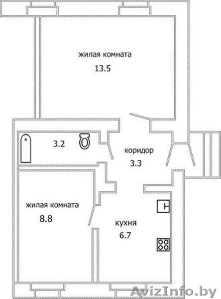 2-комнатная квартира в центральной части города Бреста - Изображение #2, Объявление #881726