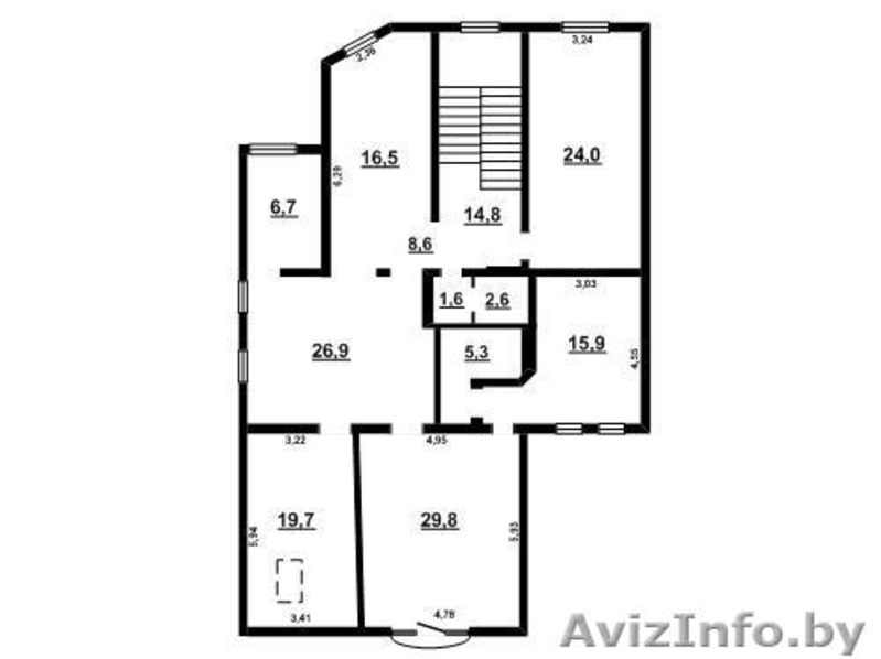 Офисное помещение в аренду в центре Бреста, 160 кв.м., 6 помещений. 130071 - Изображение #2, Объявление #880454