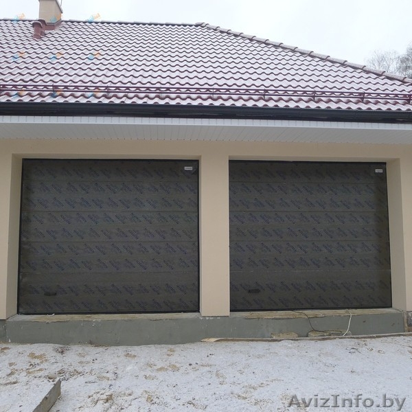 Ворота гаражные теплые, секционные. Откатные.Автоматика.  - Изображение #1, Объявление #882775