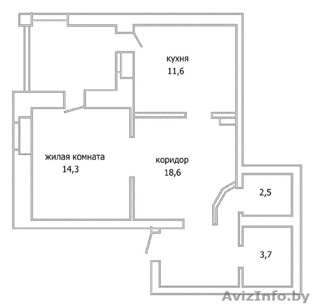 1--комнатная квартира в городе Бресте - Изображение #2, Объявление #901535