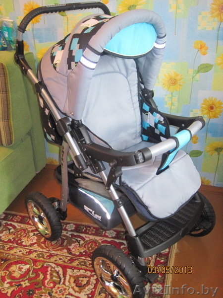 Продам коляску-трансформер б/у в отличном состоянии  - Изображение #9, Объявление #903068