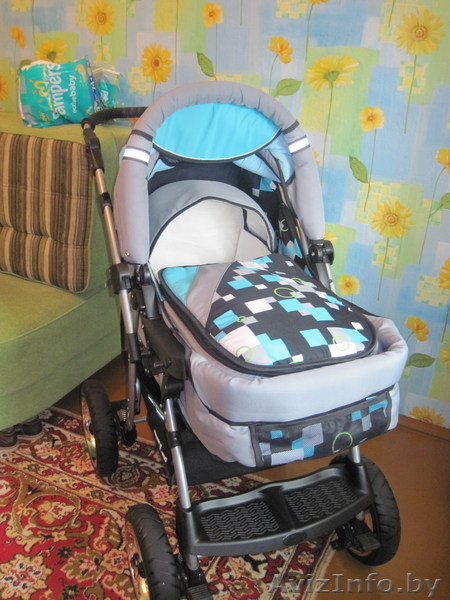Продам коляску-трансформер б/у в отличном состоянии  - Изображение #1, Объявление #903068