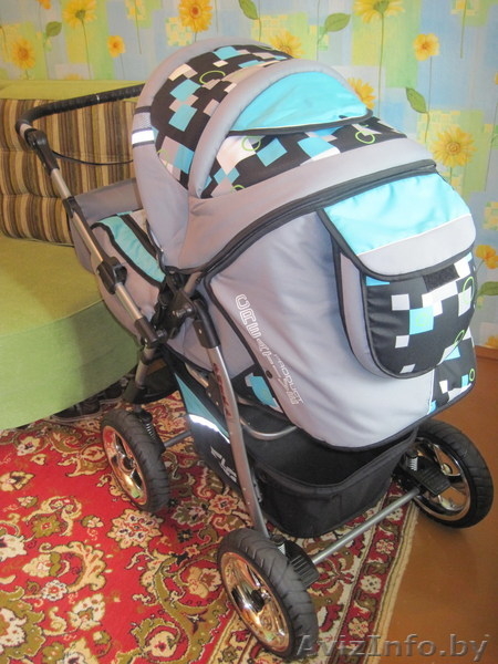 Продам коляску-трансформер б/у в отличном состоянии  - Изображение #4, Объявление #903068