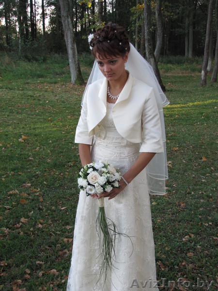 Продаётся СВАДЕБНОЕ ПЛАТЬЕ и БАЛЛЕРО! - Изображение #3, Объявление #912494