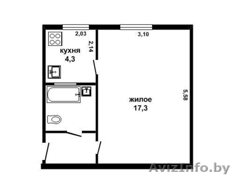 Квартира в центре Советской - Изображение #2, Объявление #1108288