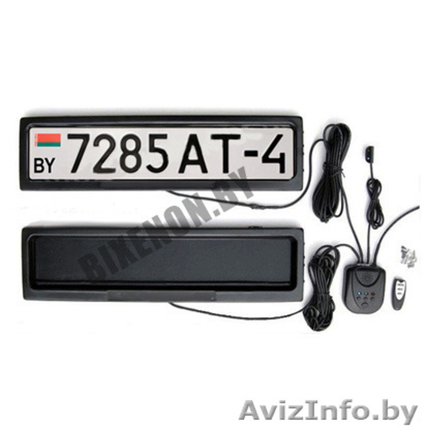 Рамка-шторка на гос. номер - Изображение #1, Объявление #1107664