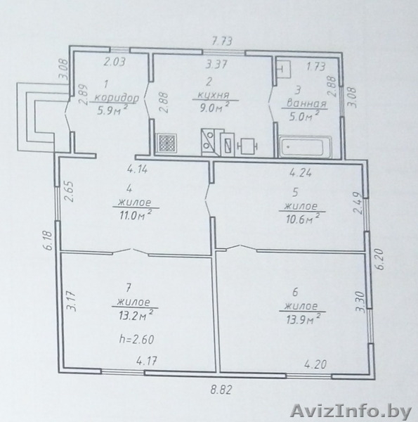Дом район Граевка - Изображение #10, Объявление #1110021