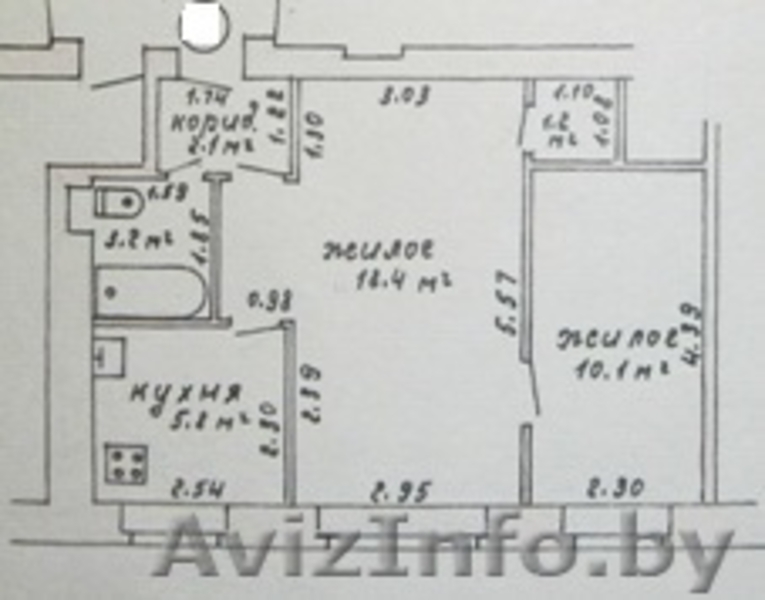 2-х комн.квартира пр-т Машерова - Изображение #4, Объявление #1118028