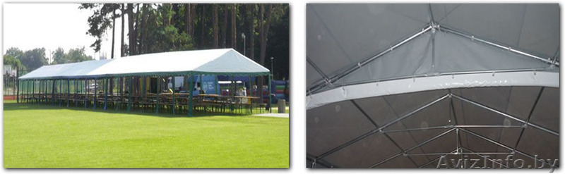 Комерческий Шатер (5м х 20м) 100 м.кв Стандарт - Изображение #2, Объявление #1145668