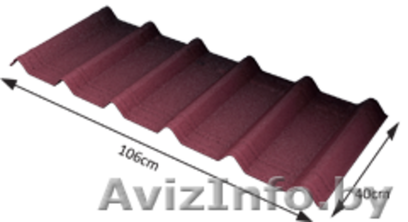 Битумная черепица ОНДУВИЛЛА - Изображение #1, Объявление #1149398