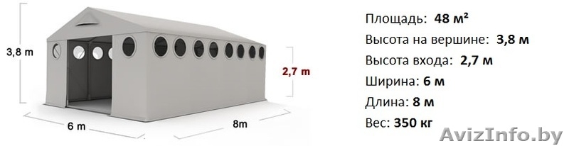 Склад - Хранилище (6м x 8м) 48 м.кв  LUX - Изображение #3, Объявление #1146010