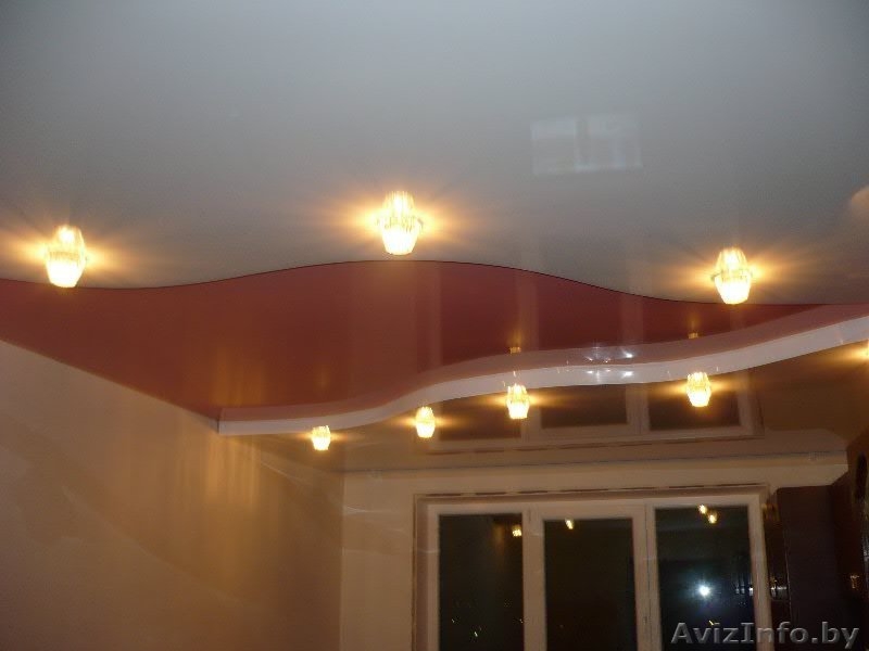 натяжные потолки : бесшовные, глянцевые, матовые, многоуровневые, широкий спектр - Изображение #1, Объявление #1224320