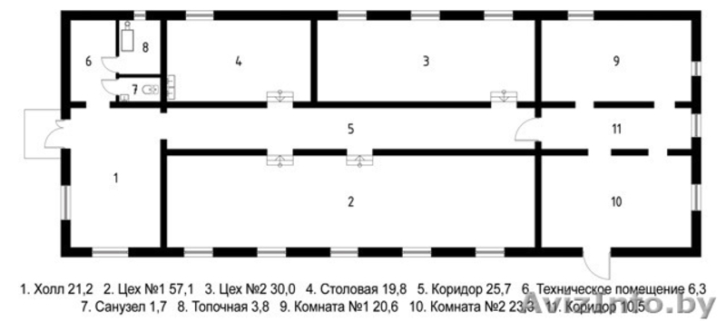 Одноэтажное здание. г.Жабинка (Беларусь) - Изображение #2, Объявление #1276106