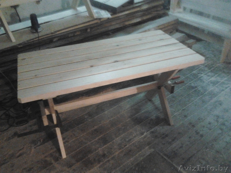 Стол с двумя лавками - Изображение #1, Объявление #1358448