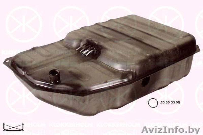 Бак топливный (1.8-3.0 sdn -88) -09/88 опель омега  (09/1986-05/1994) - Изображение #3, Объявление #1371444