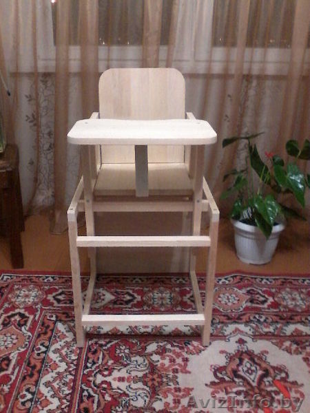 Стул-стол для кормления, новый, деревянный. - Изображение #2, Объявление #1374519