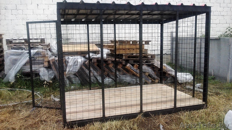 Вольеры с прутьями или из сетки ДОСТАВКА БЕСПЛАТНО - Изображение #1, Объявление #1396747