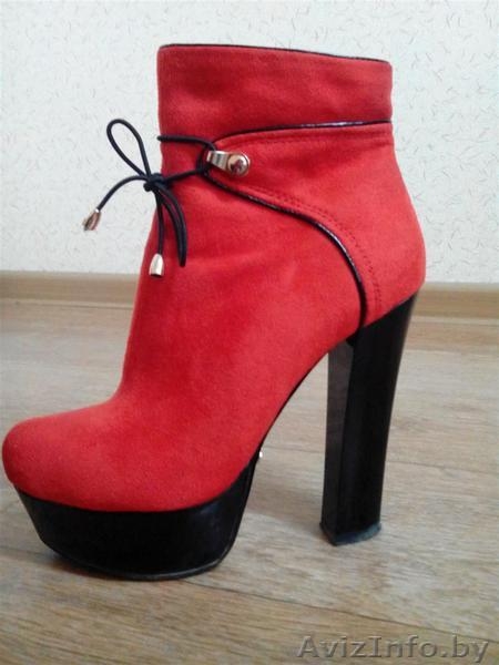 Замшевые полусапоги - Изображение #1, Объявление #1442640