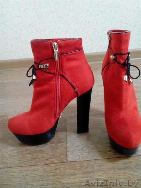 Замшевые полусапоги - Изображение #4, Объявление #1442640