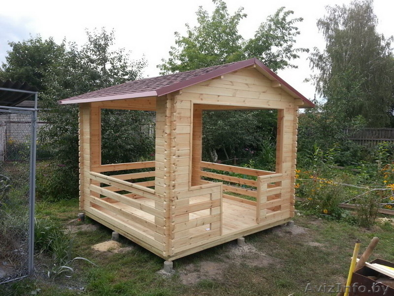 Деревянная беседка в наличии! Привезем, установим. - Изображение #3, Объявление #1484536