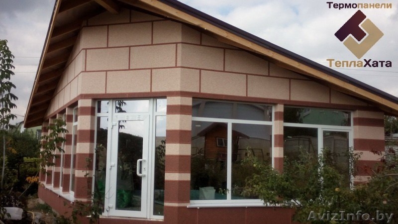 Фасадные термопанели Тепла Хата 20 мм, 50 мм, 100 мм(покрытие мраморная крошка). - Изображение #6, Объявление #1489090