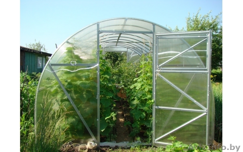 Теплица «ГАРАНТ-Лидер» труба 20х20, шаг 0,67 м - Изображение #1, Объявление #1533708