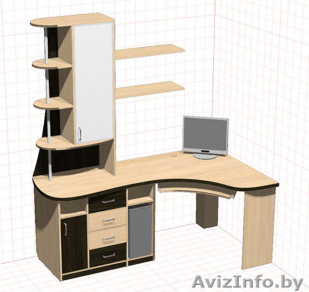 Комппьютерный стол на заказ - Изображение #4, Объявление #1546834