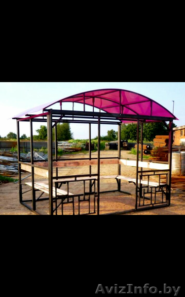 Каркасная беседка "РАДУГА" с доставкой в Барановичи - Изображение #1, Объявление #1565439