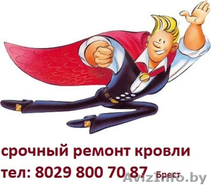 Кровельные работы, все виды кровли, срочный ремонт кровли - Изображение #1, Объявление #1559850