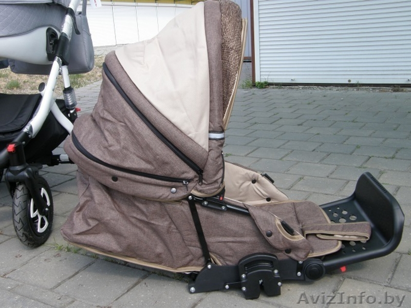 Коляска модульная Deamex (Польша). 3 в 1  - Изображение #3, Объявление #1570623