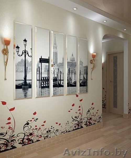 Модульные картины на стекле, картины на холсте - Изображение #1, Объявление #1584921