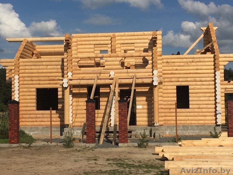 Изготовление домов и бань из оцилиндрованного бревна. - Изображение #8, Объявление #1589392