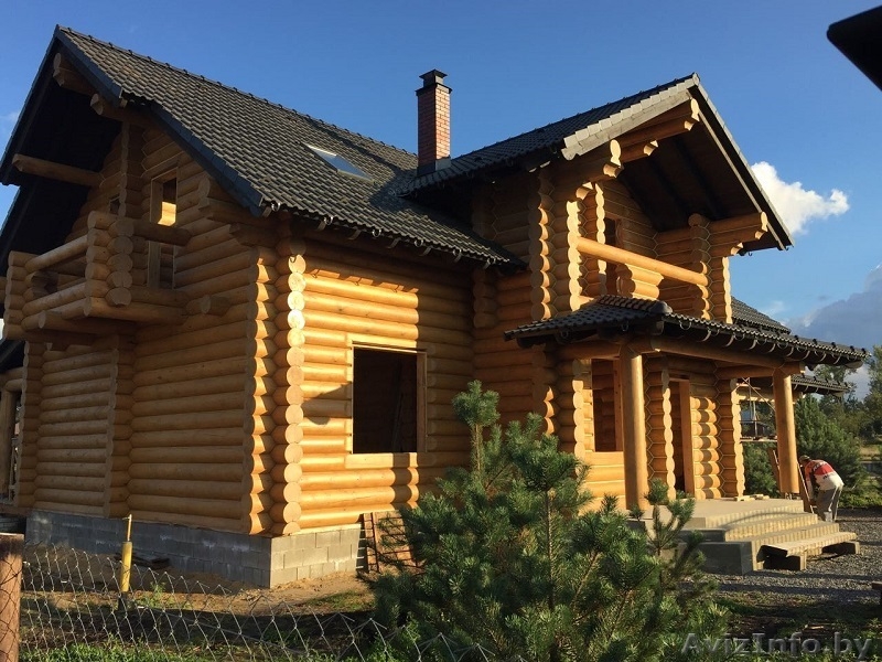 Изготовление домов и бань из оцилиндрованного бревна. - Изображение #6, Объявление #1589392