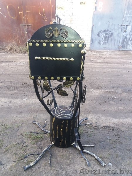 мангал покрашеный,отлично подходит для дизайна на даче - Изображение #3, Объявление #1599895