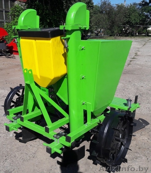 Картофелесажалка 2-х рядная бункер 220 кг с бачком для удобрений КСН-2Л-01 - Изображение #1, Объявление #1629036