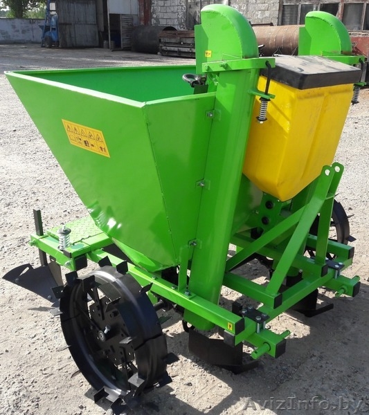 Картофелесажалка 2-х рядная бункер 350 кг КСН-2ЛУ-01 (с бачком для мин. удоб.) - Изображение #1, Объявление #1629050
